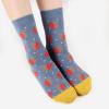 imageCOTTON DAY 7 Days of the Week Gift Box Kids Girls Fashion Short Socks Cute Animal Floral Stars Stripes ampamp Polka Dots DesignSelection 2  Animals Stars 7 Pack