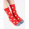 imageCOTTON DAY 7 Days of the Week Gift Box Kids Girls Fashion Short Socks Cute Animal Floral Stars Stripes ampamp Polka Dots DesignSelection 2  Animals Stars 7 Pack
