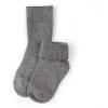 imageCOTTON DAY Baby Infant Toddler Seamless Triple Roll Turn Cuff Slouch Socks Gift BoxBlack White Charcoal