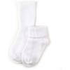 imageCOTTON DAY Baby Infant Toddler Seamless Triple Roll Turn Cuff Slouch Socks Gift BoxBlack White Charcoal