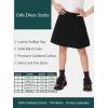 imageCOTTON DAY Girls White Dressy Textured Short Socks Scallop Top Design 5 PackScallop Top Black 5 Pack