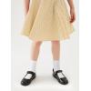 imageCOTTON DAY Girls White Dressy Textured Short Socks Scallop Top Design 5 PackScallop Top White 5 Pack