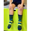 imageCOTTON DAY Kids Boys Crew Dress Socks Bright Colorful Pattern Design Shark Camo Beetle StarCamouflage