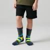 imageCOTTON DAY Kids Boys Crew Dress Socks Bright Colorful Pattern Design Shark Camo Beetle StarCamouflage