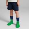 imageCOTTON DAY Kids Boys Crew Dress Socks Bright Colorful Pattern Design Shark Camo Beetle StarShark Snake