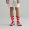 imageCOTTON DAY Kids Boys Crew Dress Socks Bright Colorful Pattern Design Shark Camo Beetle StarShark Snake