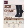 imageCOTTON DAY Womens Soft Combed Cotton Dress Socks Seamless Toe Black White Gray Navy Blue Brown BeigeBlack