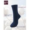 imageCOTTON DAY Womens Soft Combed Cotton Dress Socks Seamless Toe Black White Gray Navy Blue Brown BeigeDark Navy