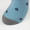 imageCOTTON DAY Womens Soft Combed Cotton Dress Socks Seamless Toe Black White Gray Navy Blue Brown BeigeStars Pattern