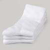 imageCOTTON DAY Womens Soft Combed Cotton Dress Socks Seamless Toe Black White Gray Navy Blue Brown BeigeWhite Half Ribbed