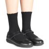 imageCOTTON DAY Girls White Dressy Textured Short Socks Scallop Top Design 5 PackScallop Top Black 5 Pack