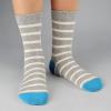 imageCOTTON DAY Kids Boys Crew Dress Socks Bright Colorful Stripes DesignColorful Stripes