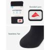 imageCOTTON DAY Kids Girls School Dress Cotton Tights Black White Navy Blue BurgundyBlack 1 Pack