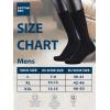 imageCOTTON DAY Mens Premium Soft Combed Cotton Trouser Dress Socks Seamless Toe Black Navy Blue StripedPlain Black