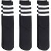 imageCOTTON DAY Unisex Kids Boys Girls Tube Knee High Mid Calf Long Socks Seamless Toe Black White Striped 3 Pack