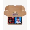 imageCOTTON DAY Kids Boys Crew Dress Socks Bright Colorful Pattern Design Halloween Christmas Shark CamoChristmas 4 Pairs Boxed