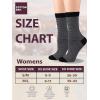 imageCOTTON DAY Womens Soft Combed Cotton Dress Socks Seamless Toe Black White Gray Navy Blue Brown BeigeFine Striped