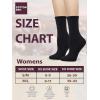 imageCOTTON DAY Womens Soft Combed Cotton Dress Socks Seamless Toe Black White Gray Navy Blue Brown BeigeFrench RoseSnowwhiteSoft Black Half Ribbed