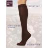 imageCOTTON DAY Womens Soft Combed Cotton Knee High Long Calf Dress Socks Seamless Toe Black White Gray Navy Blue BrownPlain Brown Cocoa