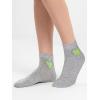 image:imageWomens Valentines Fashion Ankle Low Cut Cotton Socks Heart Leopard PrintHeart Pink White Gray