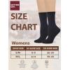 image:imageCOTTON DAY Womens Combed Cotton Fine Ribbed Trouser Dress Socks Black White Navy Blue 3 PackBlack