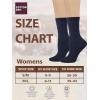 image:imageCOTTON DAY Womens Combed Cotton Fine Ribbed Trouser Dress Socks Black White Navy Blue 3 PackDark Navy Blue