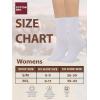 image:imageCOTTON DAY Womens Combed Cotton Fine Ribbed Trouser Dress Socks Black White Navy Blue 3 PackWhite