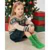 image:imageCOTTON DAY Kids Boys Crew Dress Socks Bright Colorful Pattern Graphic PrintChristmas 4 Pairs Boxed