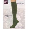 image:imageCOTTON DAY Womens Soft Combed Cotton Knee High Long Calf Dress Socks Seamless Toe Black White Gray Navy Blue Brown 3 PackGreen