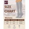 image:imageCOTTON DAY Womens Soft Combed Cotton Knee High Long Calf Dress Socks Seamless Toe Black White Gray Navy Blue Brown 3 PackLtgray Heather