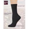 image:imageCOTTON DAY Womens Thin Textured Cotton Dress Socks 3 Pack Black Cream White Spring SummerBlack Textured Socks