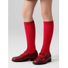 image:imageCOTTON DAY Kids Girls Unisex Knee High School Dress Socks Seamless Toe 3 Pack Black White Gray Navy BlueRed