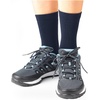 image:imageCOTTON DAY Unisex Kids Youth Boys Girls Soft Cotton School Crew Dress Socks Seamless Toe Black White Gray Navy 6 PackNavy Blue